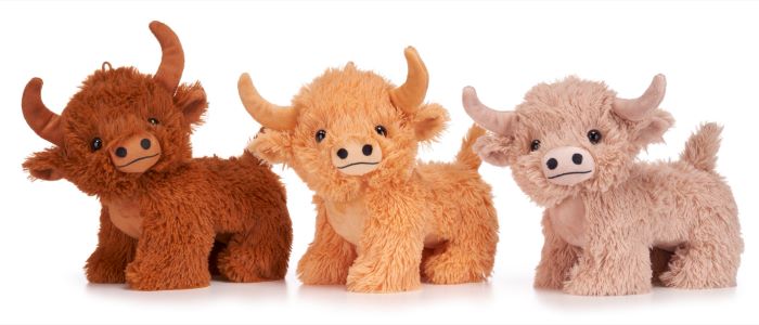 (Mis 3) HIGHLAND COW Peluche …x84